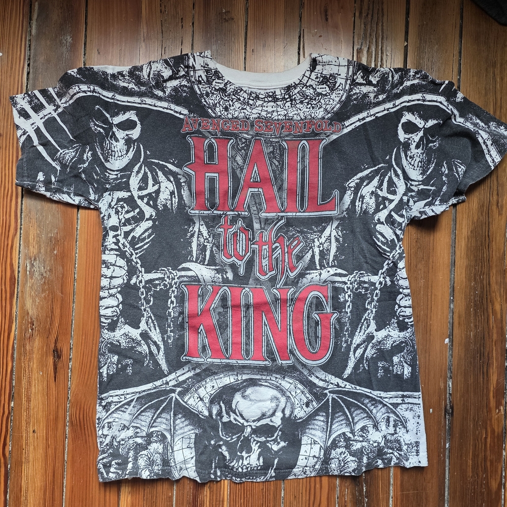 Avenged Sevendfold Y2k Tour Shirt